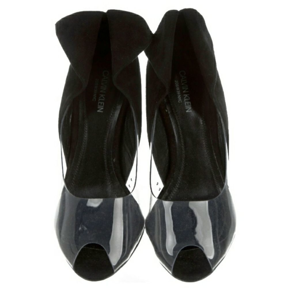 Black Calvin Klein 'Kahalo' 205W39NYC Runway Pumps - Picture 9 of 12